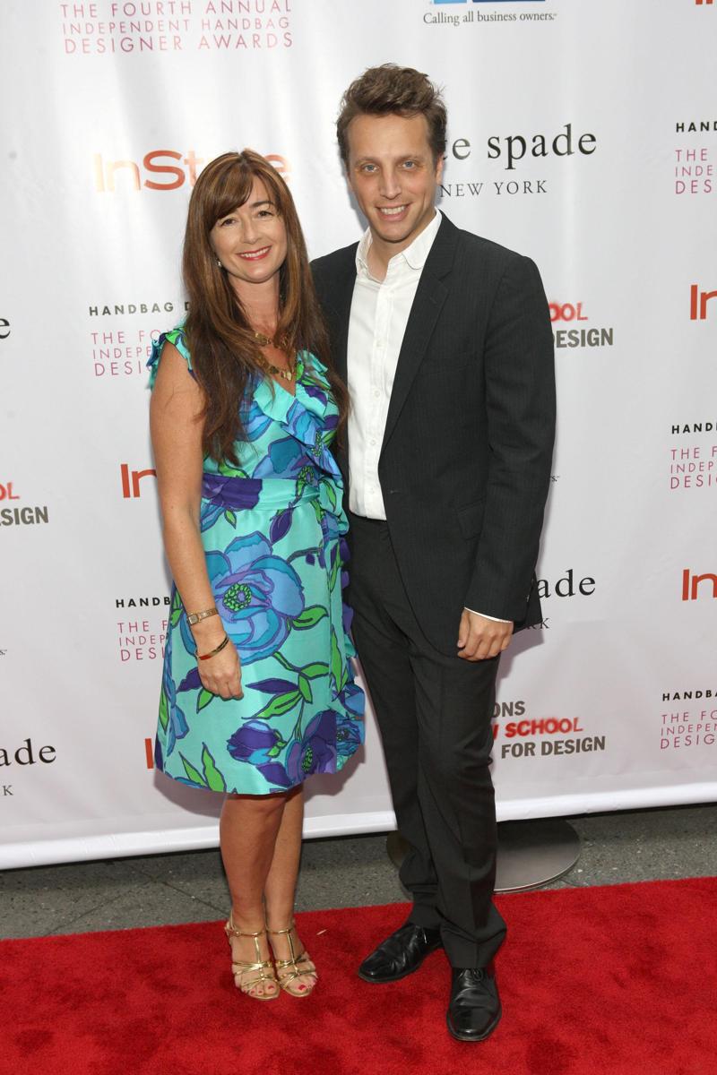 2010 ICONOCLAST Recipient Deborah Lloyd of kate spade new york and InStyle Editor-in-Chief, Ariel Foxman