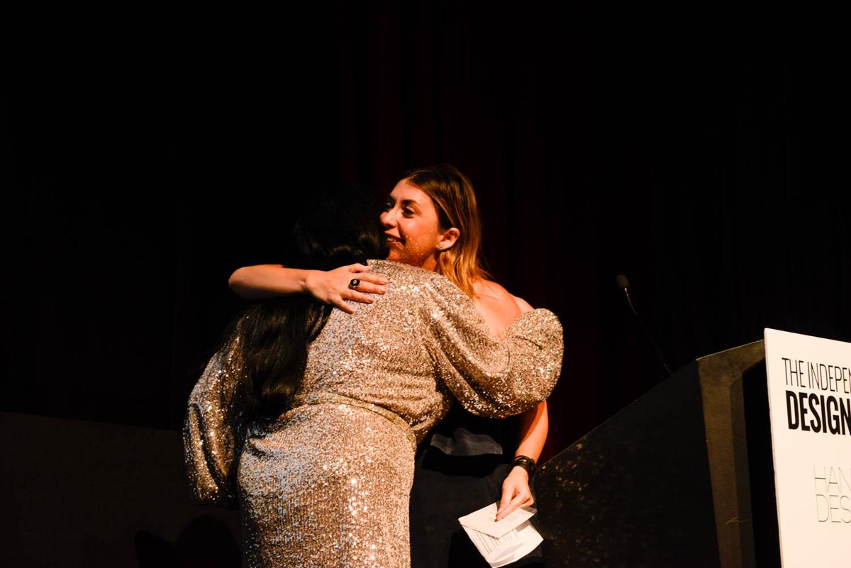 Aimee Kestenberg and Winner Mayra Martinez Spencer 