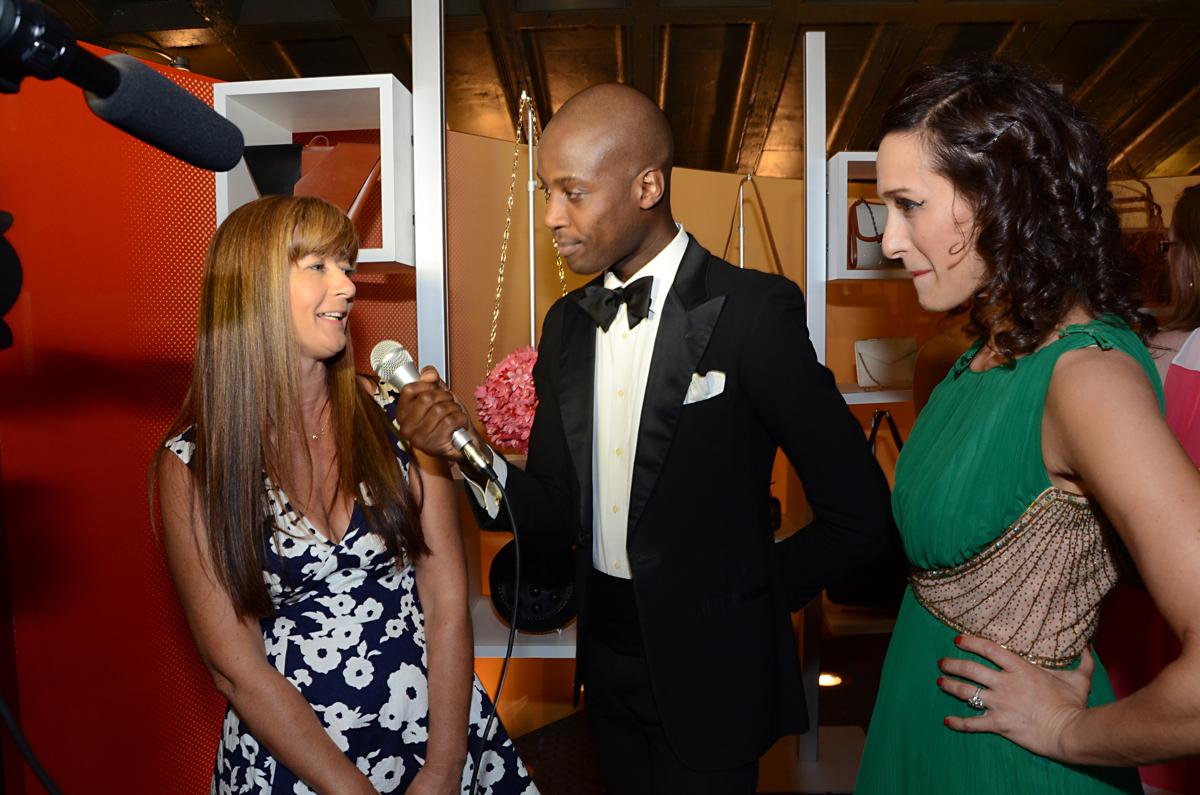 Deborah Lloyd of kate spade new york and James Andrew of Style Music TV