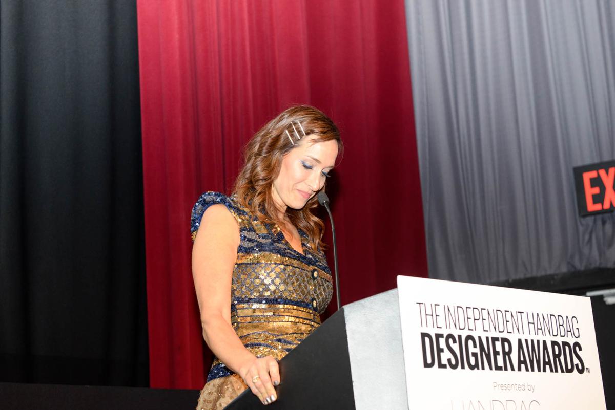 Founder Emily Blumenthal on stage