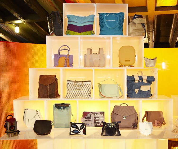IHDA Handbag display cocktail party 