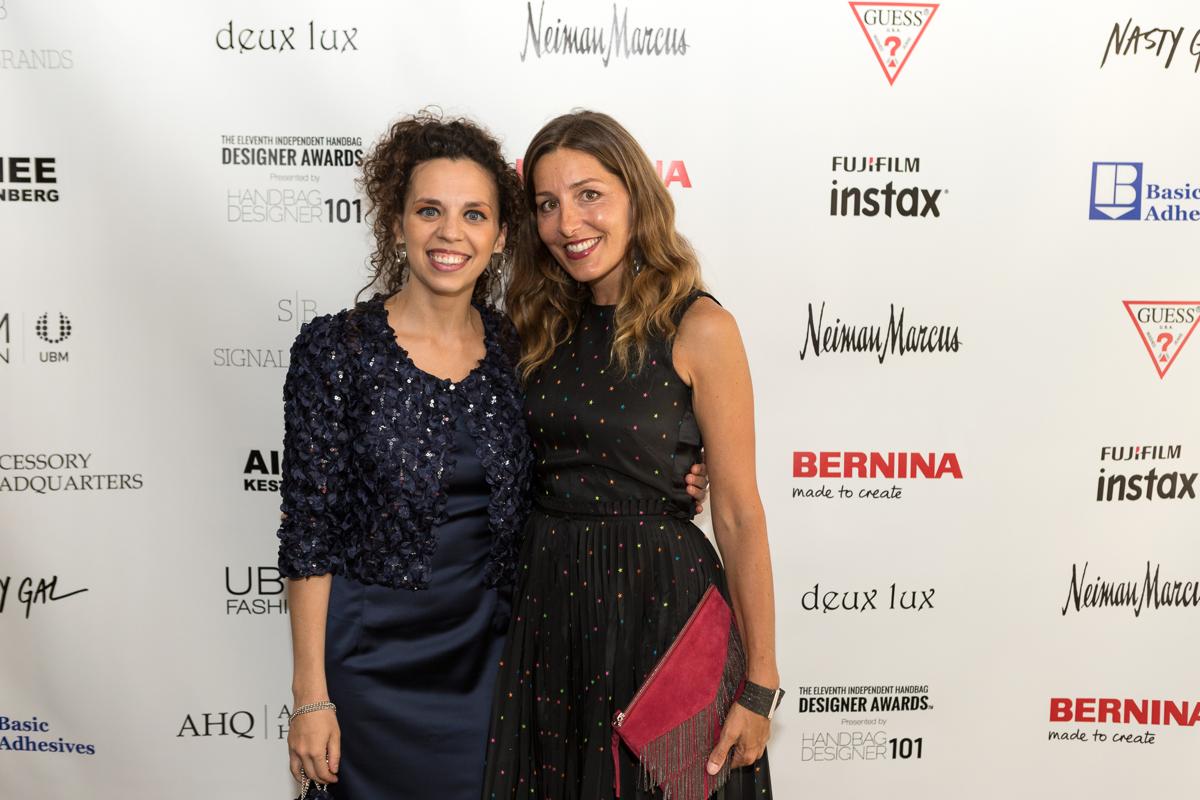 Italian Finalist Valeria Zingaretti and Winner Elena Longhi 