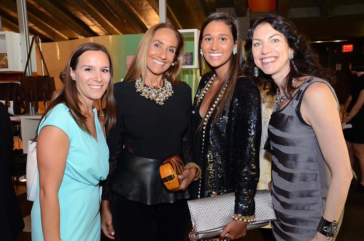 Maria Teresa Aristeguieta of MTAbags and Lauren Parker of Accessories Magazine