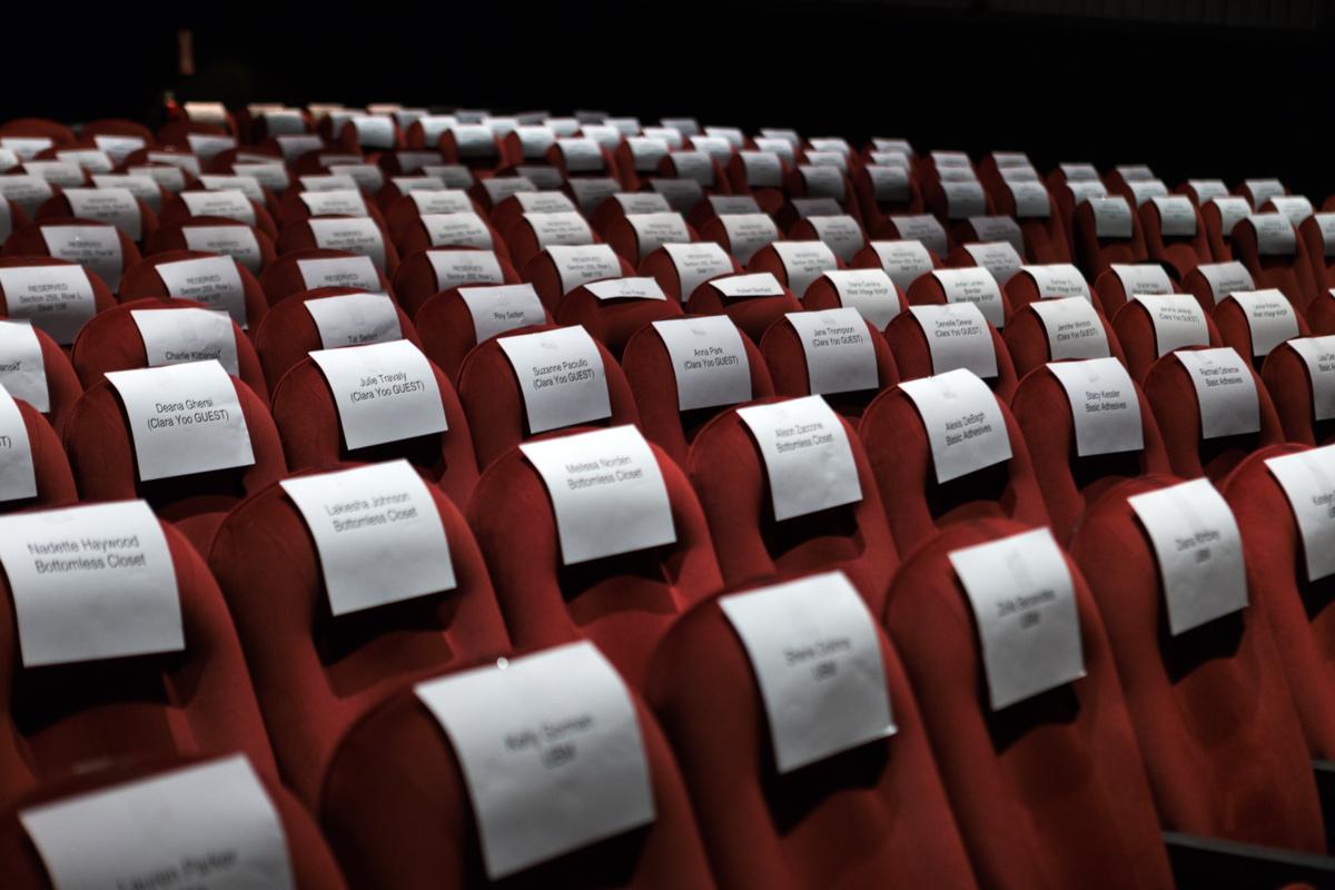Theatre before showtime 