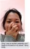 Becky Moy receives Finalist phone call 