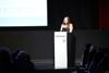 IHDA Winner Gabriela Lopez accepting award 
