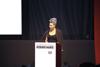 Julee Wilson of Essence presenting 