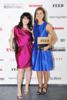 Roxanne Robinson of WWD and Lauren Bush Lauren of FEED
