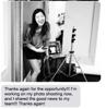 Yiming Lin receives Finalist phone call 
