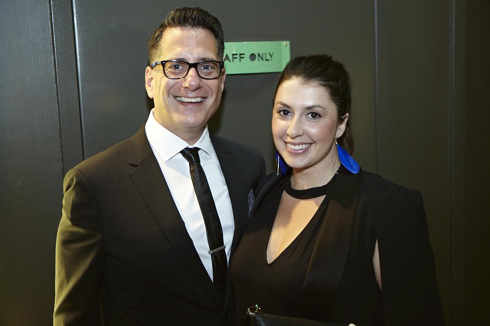 UBM Peter Berta and IHDA Allstar Aimee Kestenberg 