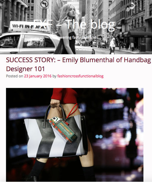 Fashion Cross Functional Blog