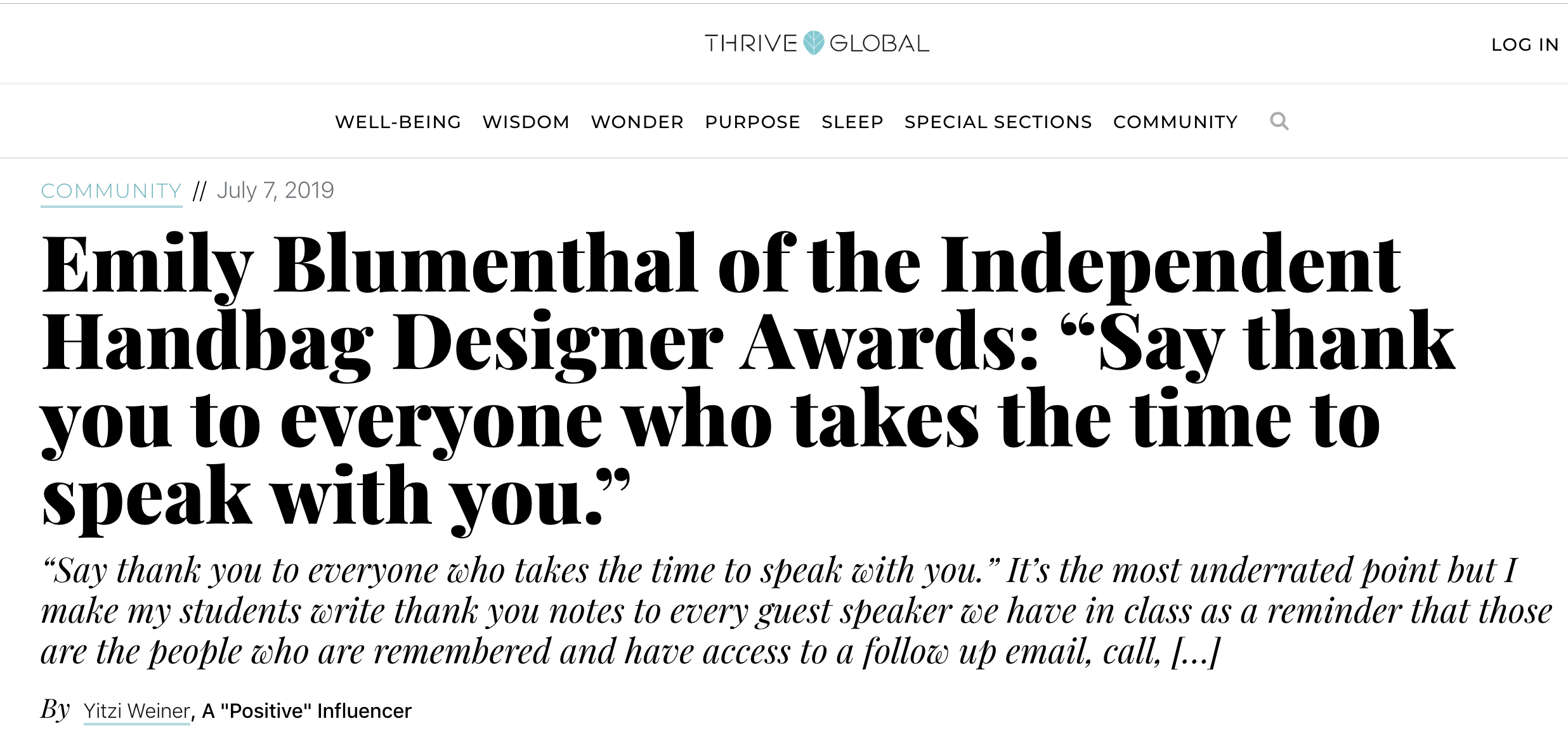 Thrive Global
