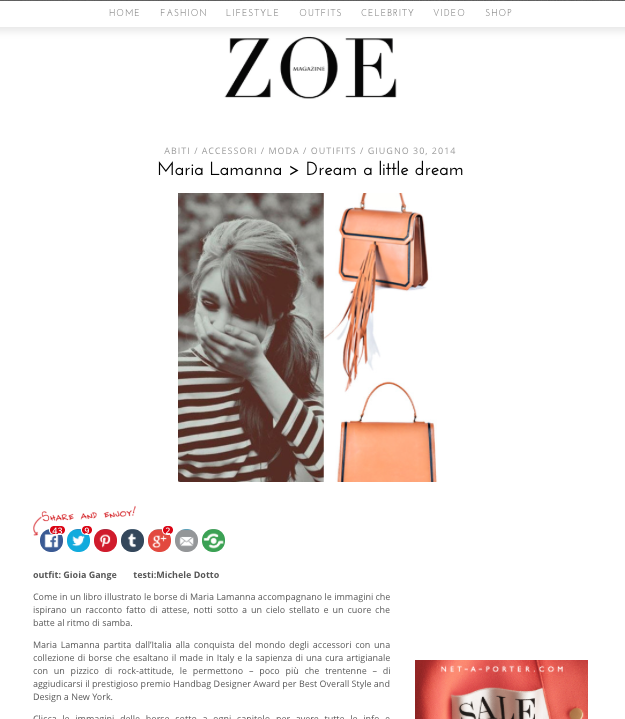 Zoe Magazine